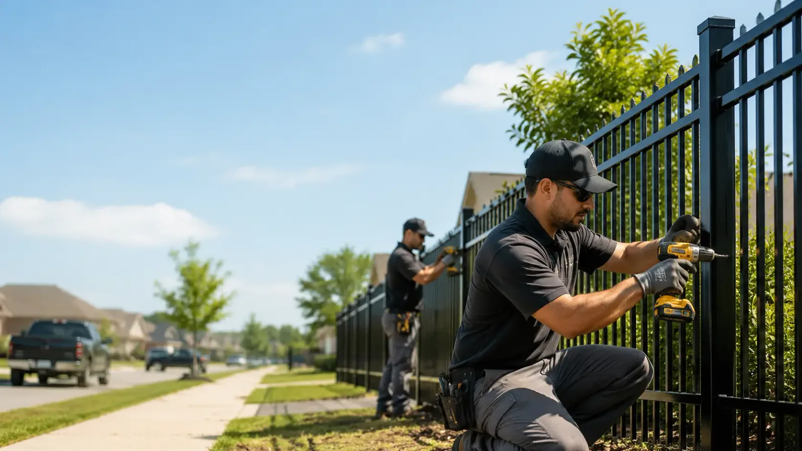 Metal Fence Installation in Winona Lake, IN